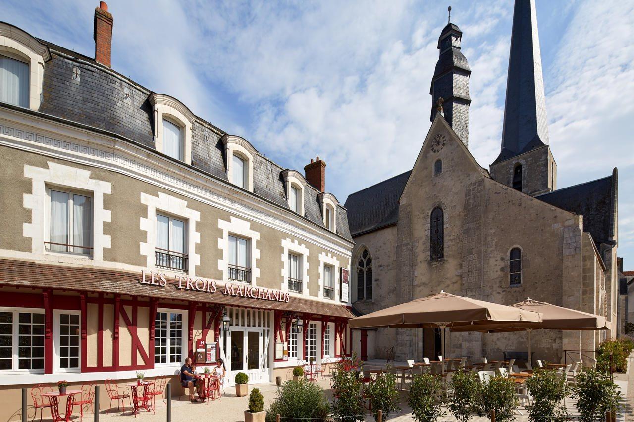 Relais Des Trois Chateaux Hotel-Restaurant - Teritoria Cour-Cheverny Eksteriør billede